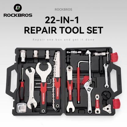 Bicycle Repair Tool Kits 44 in 1 Professional Bike Multifunction Repair Tools Key Set Cycling Tools