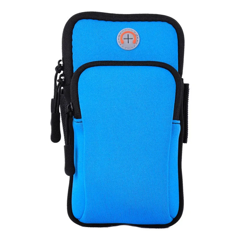 Sport Running Arm Bag Fitness Arm Band Bag Pouch Jogging Mobile Phone Holder Pouch Belt GYM Cover for Smartphone 6"