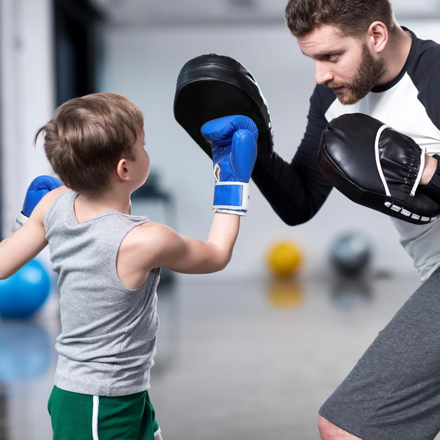 Kids Boxing Gloves for Sparring,Punching Bag,Mma Training,Ages 3-15 | Youth Boxing Gloves for Training, Kids Sparring Boxing Gloves for Punching Bag, Kickboxing, Muay Thai, MMA