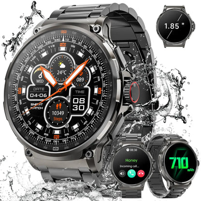 Multifunctional Smart Watch, Smartwatch with Calls, Fashion Digital Watch with Answer/Make Calls &amp; 100+ Sport Modes, Waterproof Sports Watch for Women &amp; Men