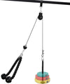 LAT and Lift Pulley System, Weight Cable Machine for Power Cage & Squat Rack, LAT Pulldown Attachments for Triceps Pull Down, Biceps Curl, Back & Forearm Workouts - Home Gym Equipment