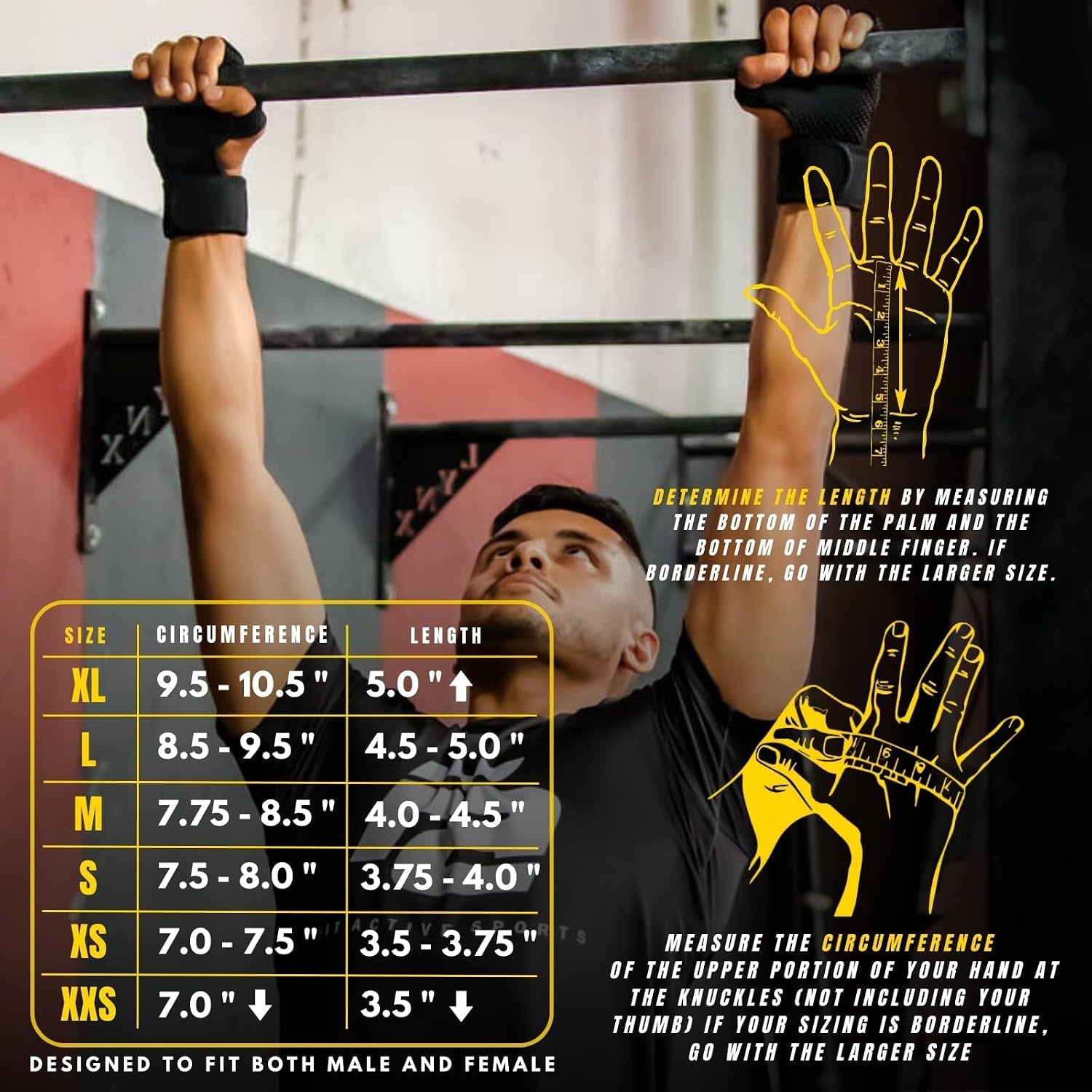New Ventilated Weight Lifting Workout Gloves with Built-In Wrist Wraps for Men and Women - Great for Gym Fitness, Cross Training, Hand Support & Weightlifting.