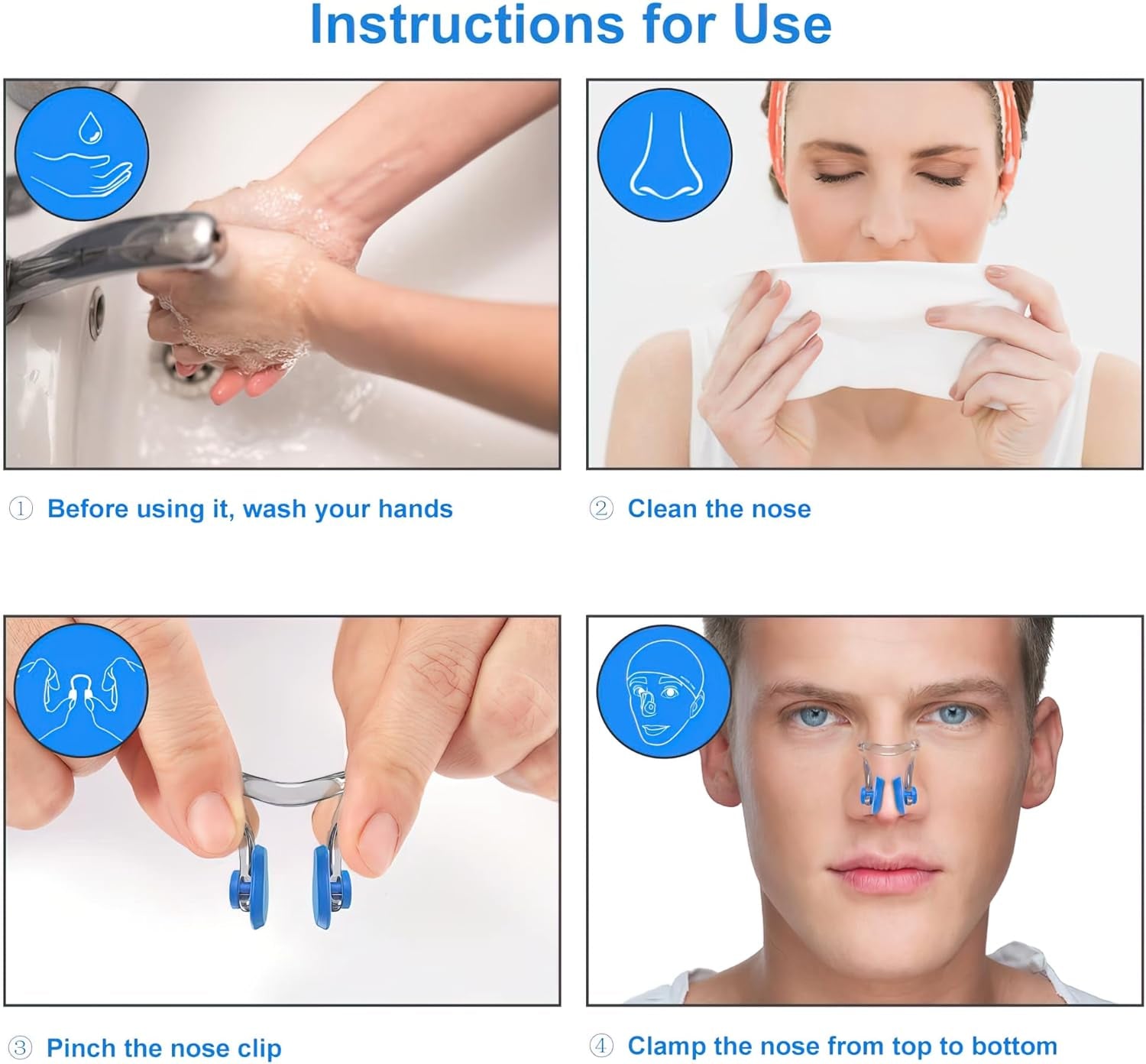 Swimming Nose Clip, 14 Packs Swim Nose Plugs with Waterproof Silica Gel for Kids (Age 7+) and Adults, Multi-Color