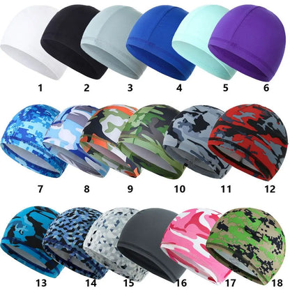 26*15.5Cm No Discoloration Sports Accessories Breathable Caps Sweat Wicking Cycling Running Hat Outdoor Cooling Cap