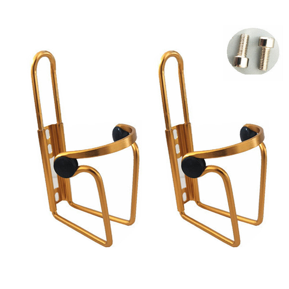 Pack of 2 Water Bottle Cage Adjustable MTB Bike Water Bottle Holder Lightweight