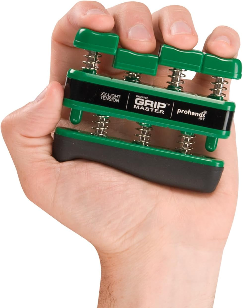 Gripmaster Hand Exerciser, Finger Exerciser (Hand Grip Strengthener), Spring-Loaded, Finger-Piston System, Isolate & Exercise Each Finger