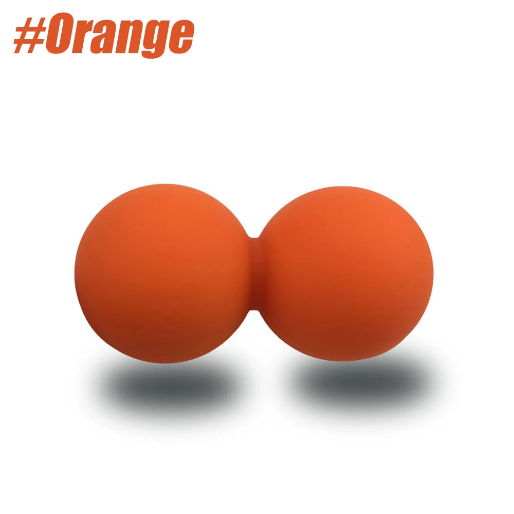 1Pc Peanut Massage Ball - Double Lacrosse Massage Ball &amp; Mobility Ball for Physical Therapy for Trigger Point Therapy,Recovery