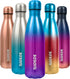 17Oz Insulated Stainless Steel Water Bottles,Sports Water Bottles Keep Cold for 24 Hours and Hot for 12 Hours,Bpa Free for Travel,Freeze Burn