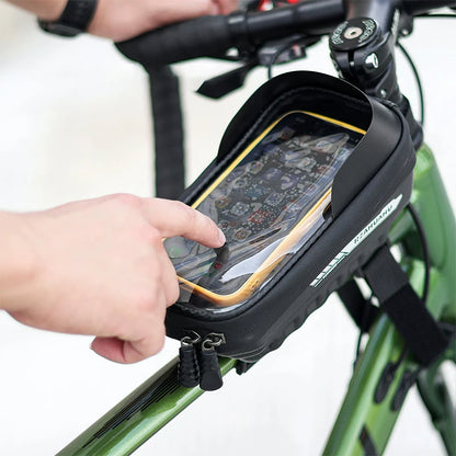 Rainproof Mountain Bicycle Bag Bike Accessories Touch Screen Cycling Handlebar Bag MTB Road Phone Storage Bags Cycling Equipment