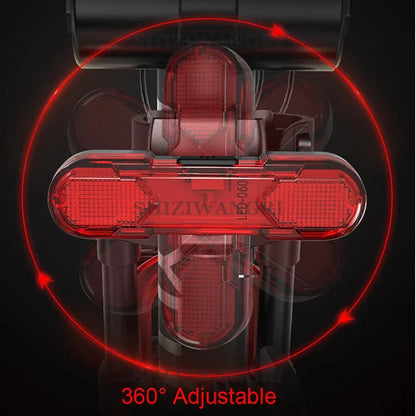 MTB Bike Front Lights USB LED Rechargeable Waterproof Mountain Bike Headlight Bicycle Safety Warning Light Cycling Accessories