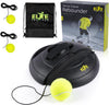 Tennis Rebound Ball Set | Solo Practice Rebounder, No Filling Required, Heavy Duty Power Base | 3 Balls with String, Drawstring Bag | Training Equipment for Any Skill Level