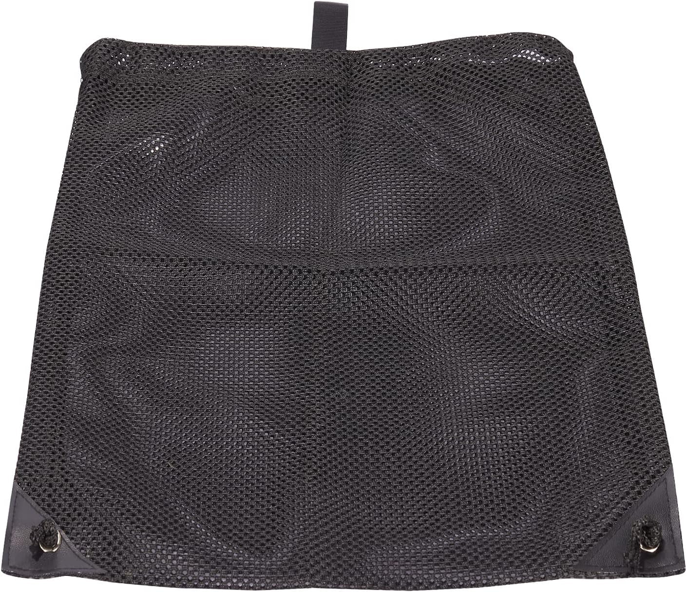 2-PACK Mesh Drawstring Bag, Mesh String Bag for Gym Laundry Seashell and Beach F