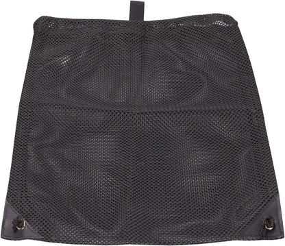 2-PACK Mesh Drawstring Bag, Mesh String Bag for Gym Laundry Seashell and Beach F