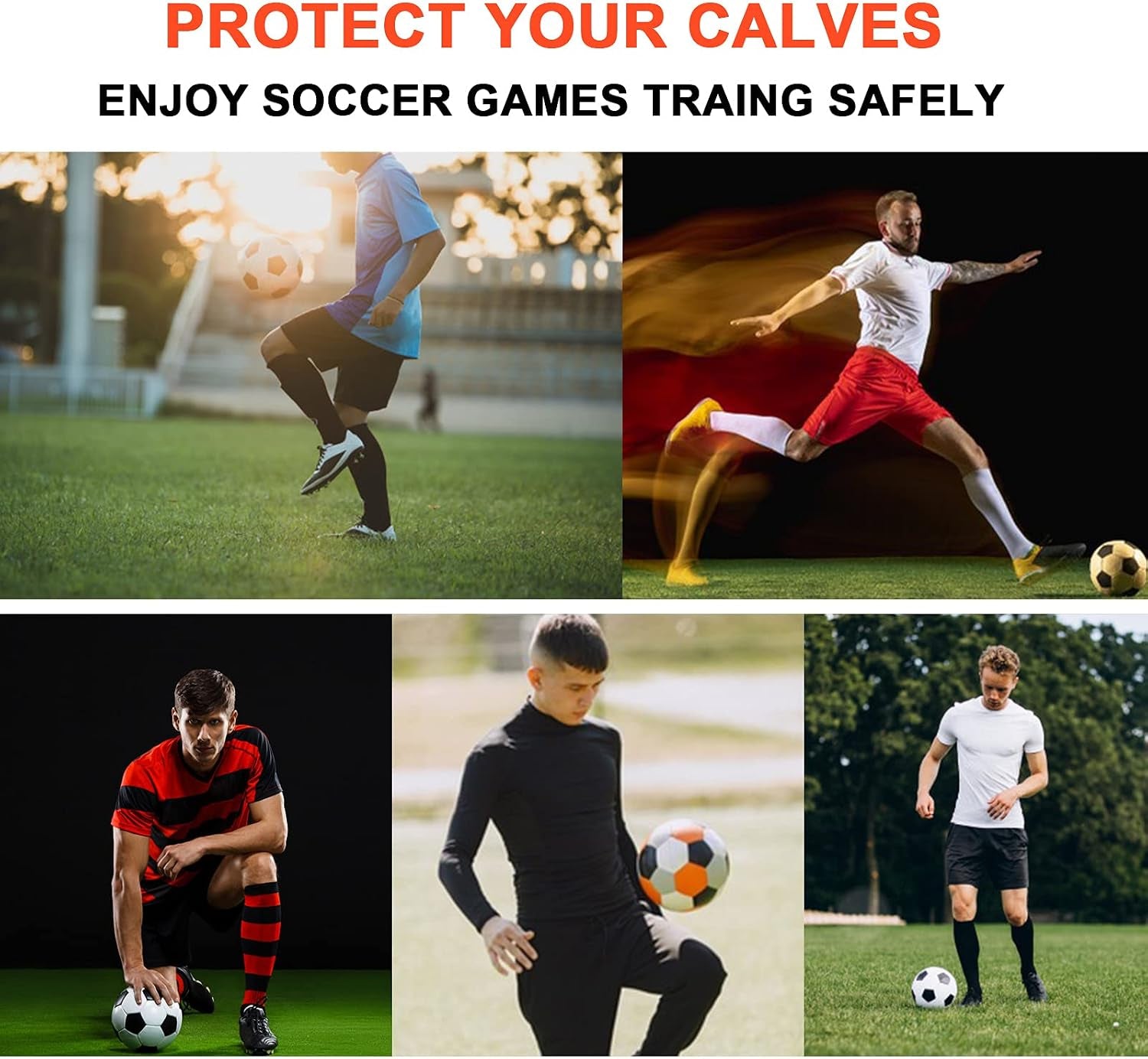Soccer Shin Guards for Kids Youth, Shin Guard and Shin Guard Sleeves for Boys and Girls