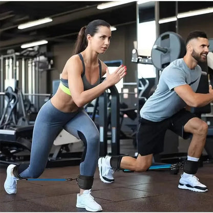 Ankle Bands Resistance Bands for Leg Butt Training Legs Resistance Bands with Ankle Strap for Women &amp; Men Glutes Workout