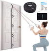 Door Anchor Strap for Resistance Bands Exercises, Multi Point Anchor Gym Attachment for Home Fitness, Portable Door Band Resistance Workout Equipment, Easy to Install, Punch-Free, Nail-Free
