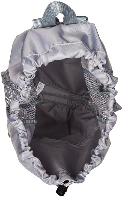 Speedo Frost Grey Mesh Equipment Bag with Shoulder Straps for Swim Gear