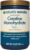 Micronized Creatine Monohydrate Powder, 90 Servings | 5G Pure Creatine per Serving, Unflavored, Gluten-Free, Lean Muscle, Strength, Recovery Support for Women & Men, Rd-Formulated