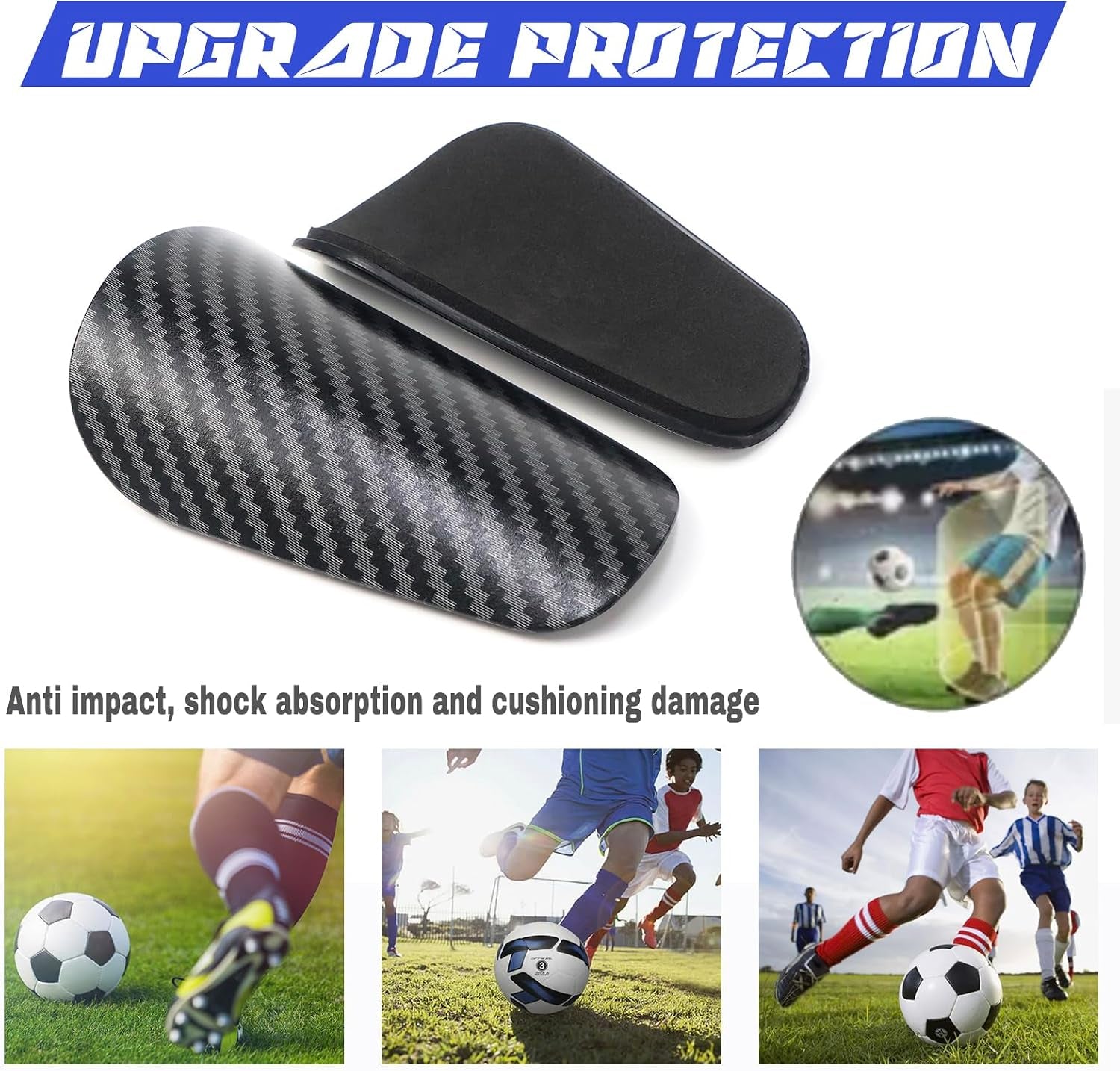 Mini Shin Guards Soccer Kids,Small Protective Gear with Fixed Straps | 2 Pairs Small Tiny Shin Pads Match Equipment Protective Tiny Shin Guards Soccer for All Ages