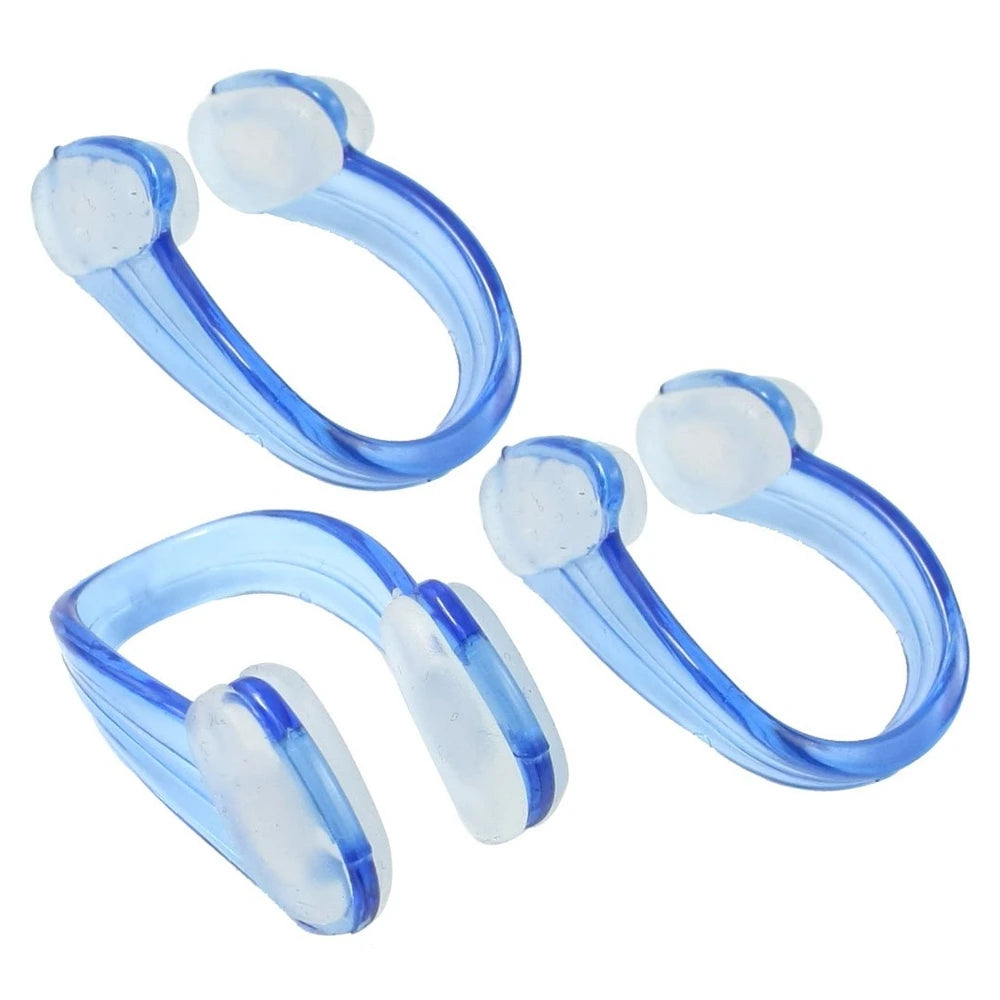 1PC Swimming Nose Clip Earplugs Suit Swim Earplugs Small Size for Adult Children Waterproof Soft Silicone Nose Clip