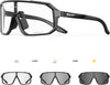 Photochromic Cycling Glasses Sport Sunglasses Clear MTB BMX Men Women Running Driving S62