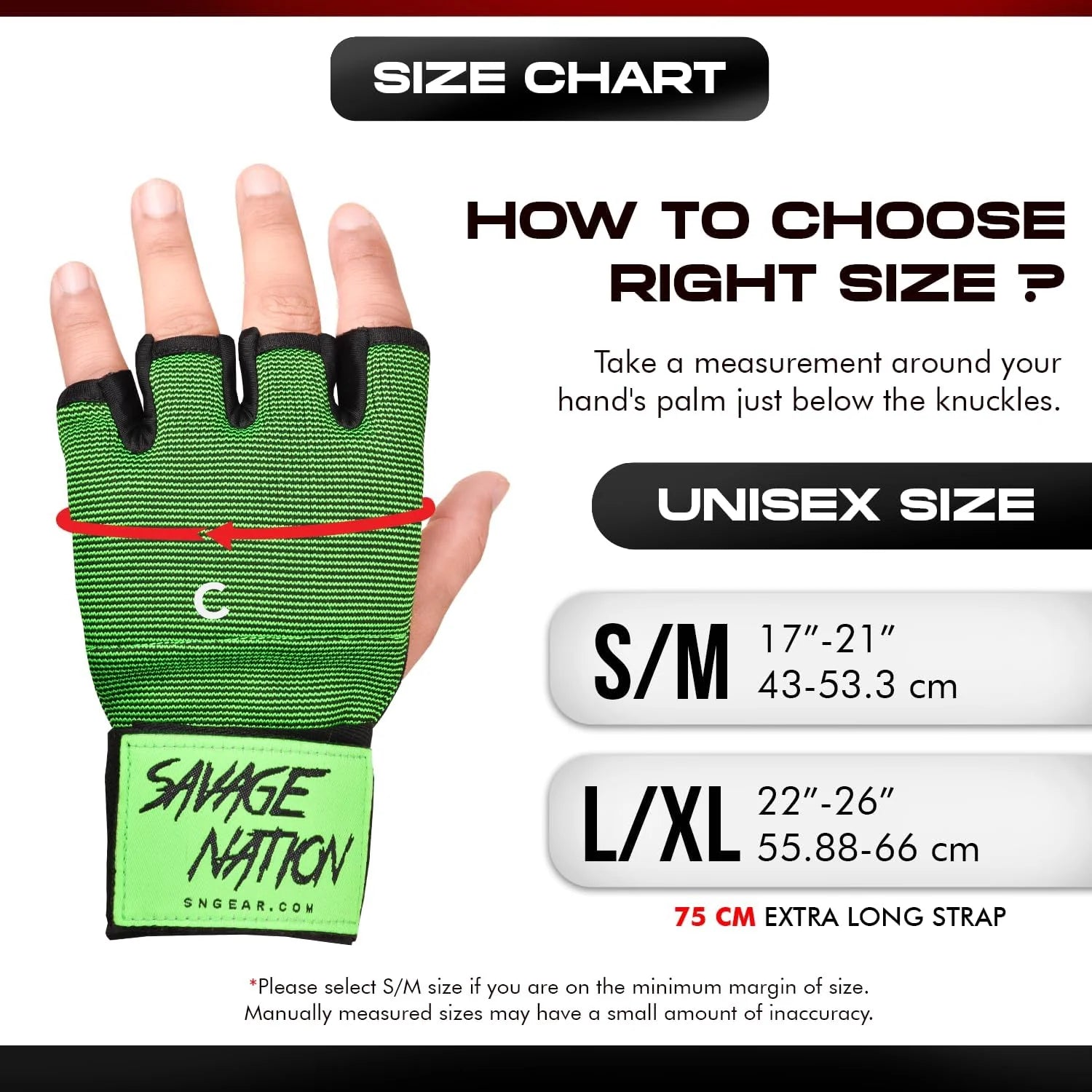 Boxing Hand Wraps Gel Padded Inner Gloves with Wrist Wraps for MMA, Muay Thai, Kickboxing, Training Green (L/XL)