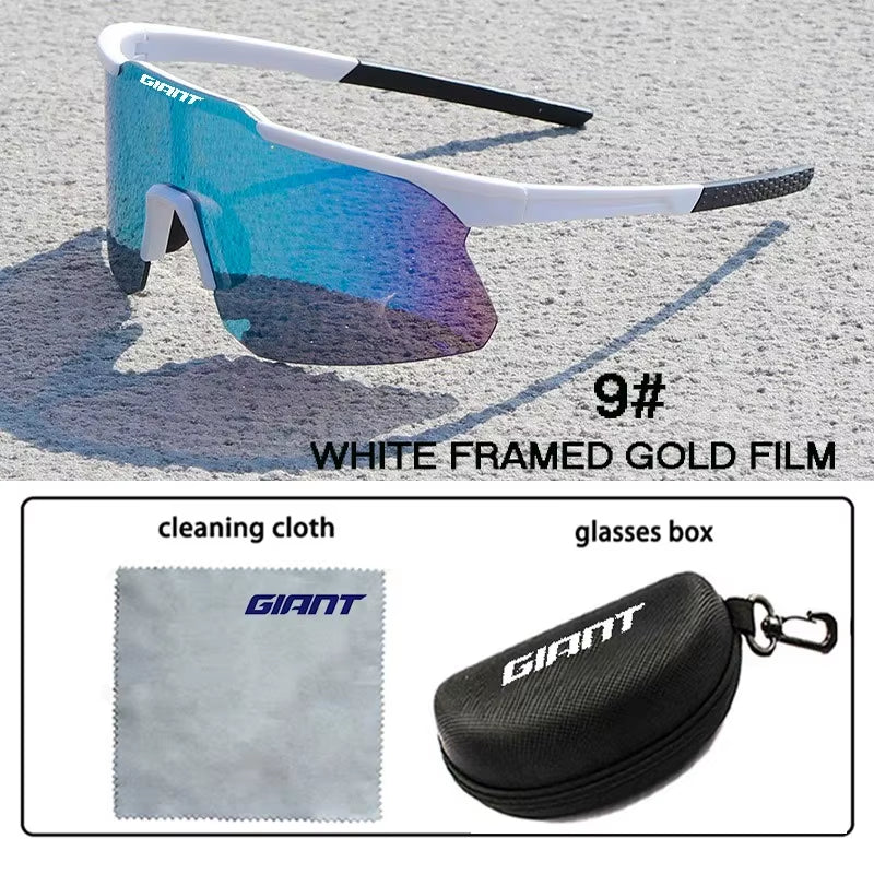 Cycling Sunglasses Men and Women MTB Road Bicycle Cycling Sunglasses Outdoor Lenses with Case Glasses Cycling Goggles