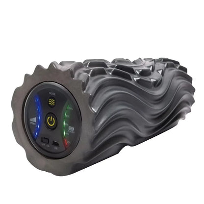 Foam Shaft Electric Foam Roller Yoga Home Gym Vibration Massage 4 or 5 Speeds Column Muscle Relax Deep Tissue USB Rechargeable