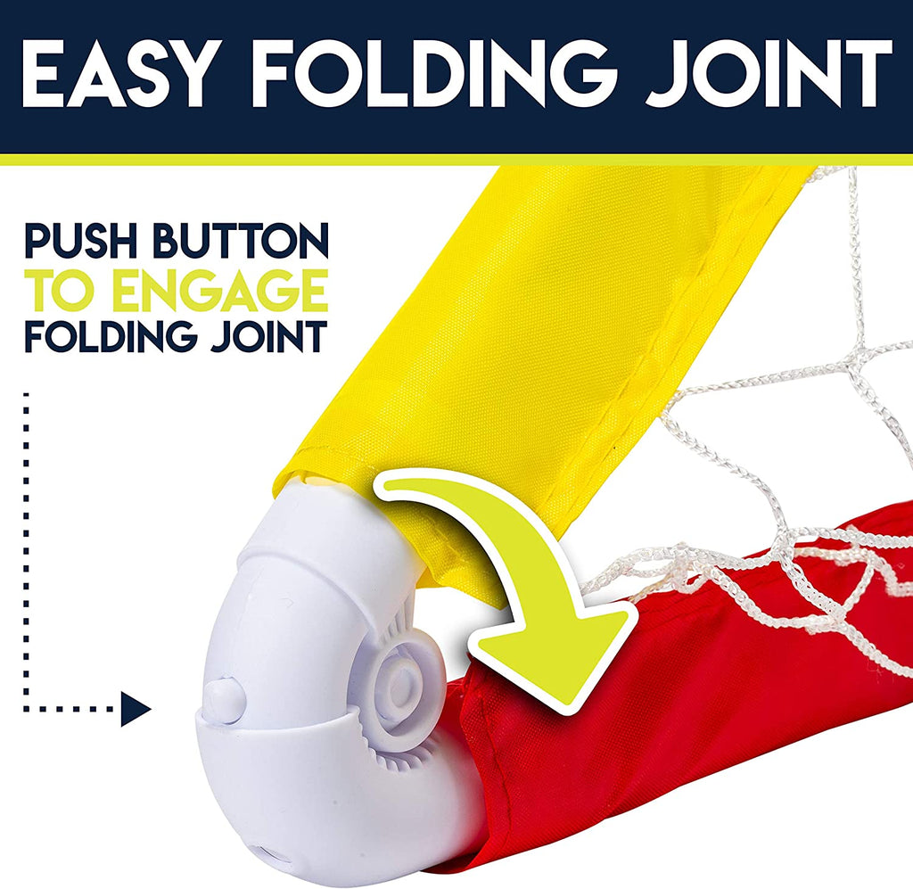 Franklin Sports Kids Soccer Goal with Ball & Pump - 24 X 16