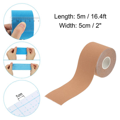 5Cm Aerial Hoop Tape Athletic Tape Adhesive Non-Slip Grip Tape Yoga Rig Sport Tape for Wrapping Exercises Gymnastics 16.4Ft
