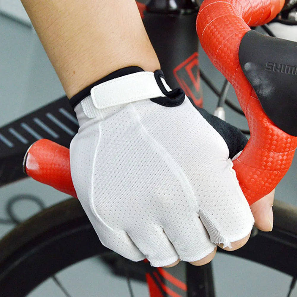 Cycling Gloves Half Finger Korea ASK Microfiber Bike Glove Light Soft Super Breathable Cycling Gloves Pad Shockproof