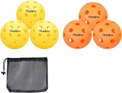 Pickleball Balls, Outdoor Pickleball Balls, USAPA Approved Pickle Balls for Tournament, High Elasticity &amp; Durable, 3/6/12/36/100 Pickleball Balls Pack