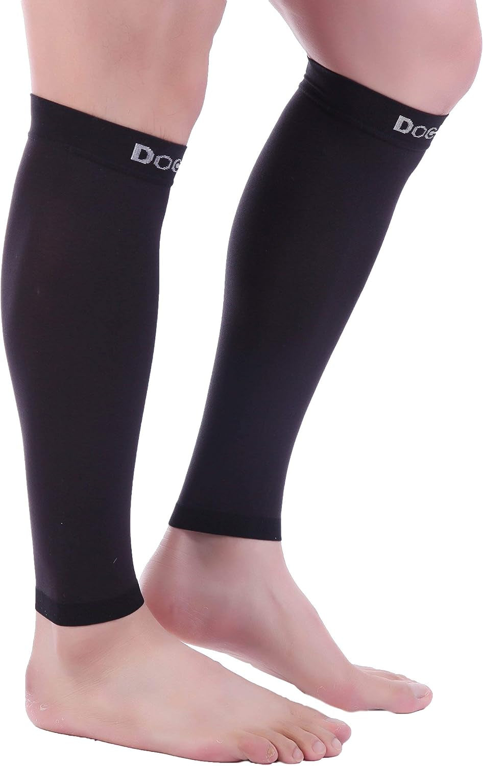 Compression Calf Sleeve for Men & Women, Premium Medical Grade, 15-20Mmhg Graduated Support for Running, Calf Tear, Shin Splints, Knee High, Calf Sleeves, 1 Pair
