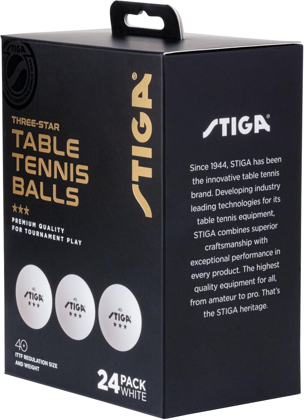 Stiga 3-Star Table Tennis Balls