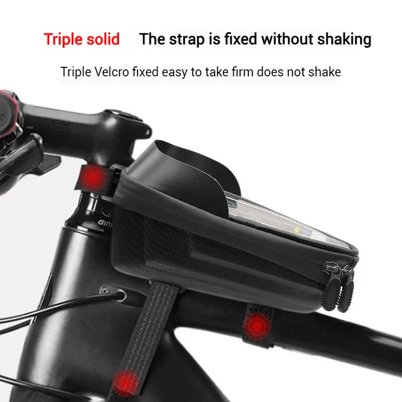 Rainproof Mountain Bicycle Bag Bike Accessories Touch Screen Cycling Handlebar Bag MTB Road Phone Storage Bags Cycling Equipment