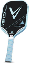 Vortyx Pickleball Paddle, Next-Gen Thermoformed Unibody, Raw Toray T700 Carbon Fiber Friction Surface, 16Mm Fluxcore (4Th Gen Core), USA Pickleball Approved (USAPA), Professional Performance