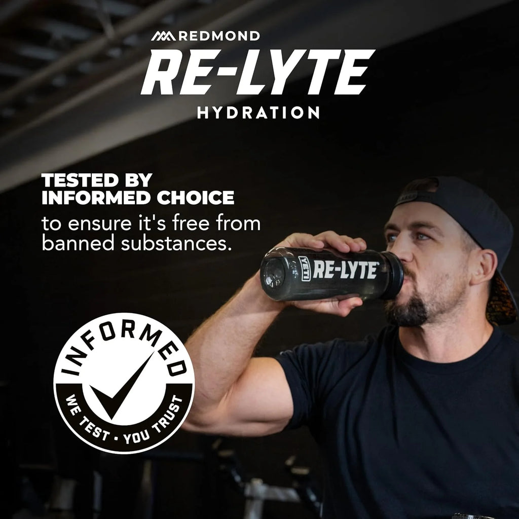 REDMOND Re-Lyte Electrolyte Powder Drink Mix (Lemon Lime)