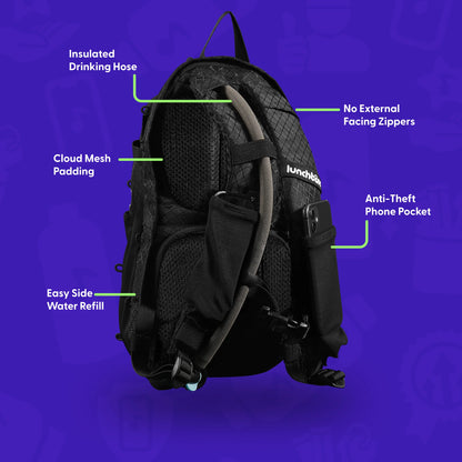 Lunchbox Hydration Pack (Cloud Mesh)