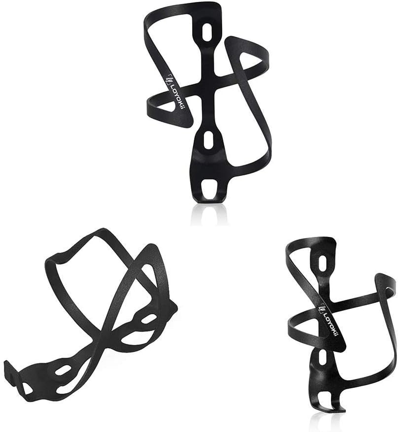 Bike Water Bottle Cage, Lightweight Aluminum Alloy Bike Water Bottle Holder Bicycle Cages Bike Drink Holder for Cycling Mountain Bike Road Bike