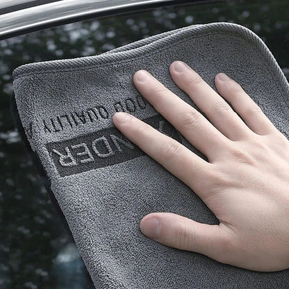 High End Ultra-Fine Fiber Car Wash Towel Super Soft Clean and Dry Cloth Edge Sealing Strong Water Absorption Car Wash Towel