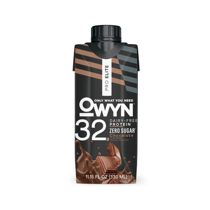 (12 Pack)  32G Pro Elite Chocolate Flavored Protein Shake - 11.15 Fl Oz, 4 Count
