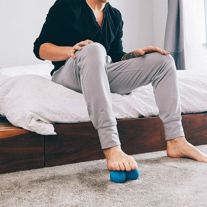 1Pc Peanut Massage Ball - Double Lacrosse Massage Ball &amp; Mobility Ball for Physical Therapy for Trigger Point Therapy,Recovery