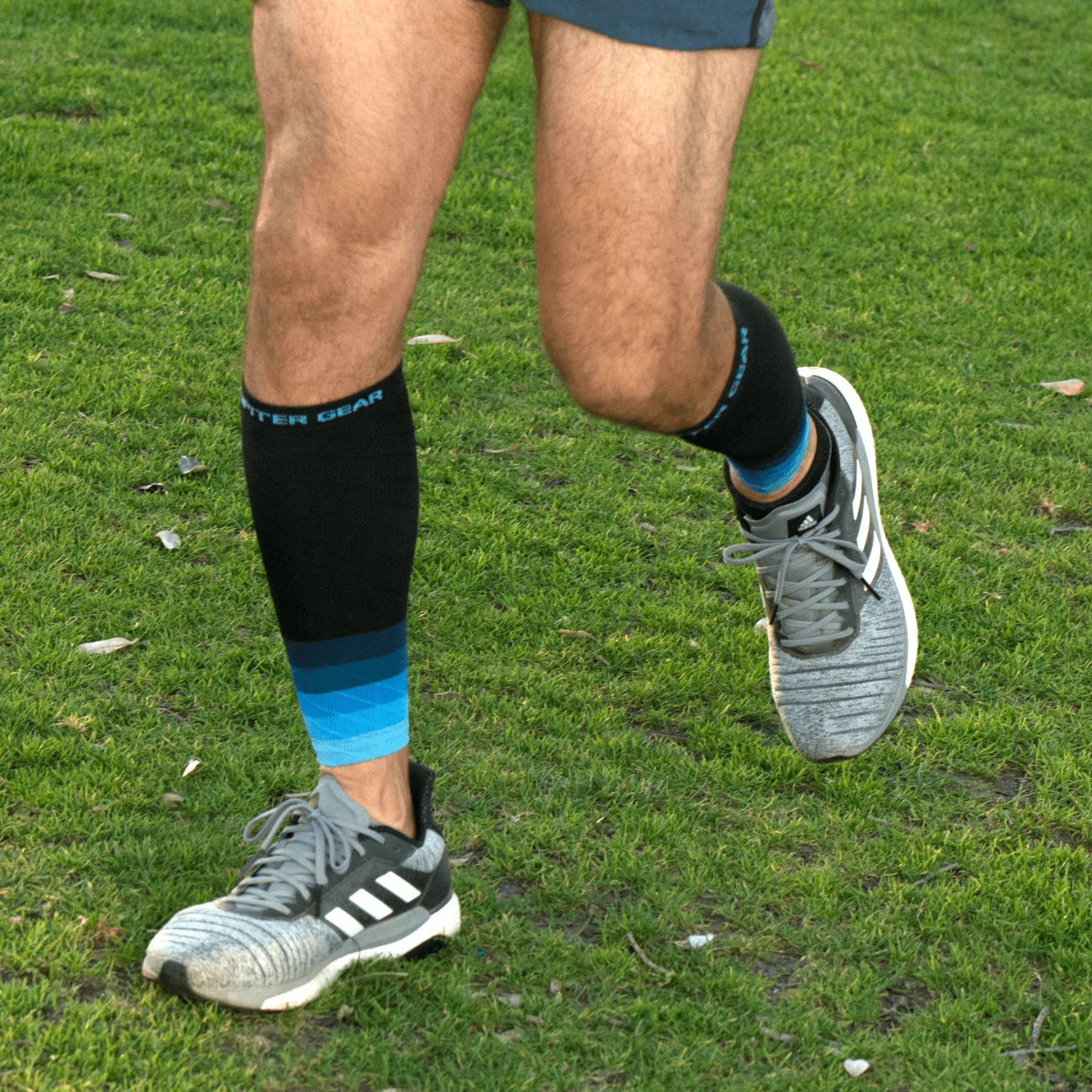 Jupitergear Endurance Compression Calf &amp; Leg Sleeve for Running and Hiking