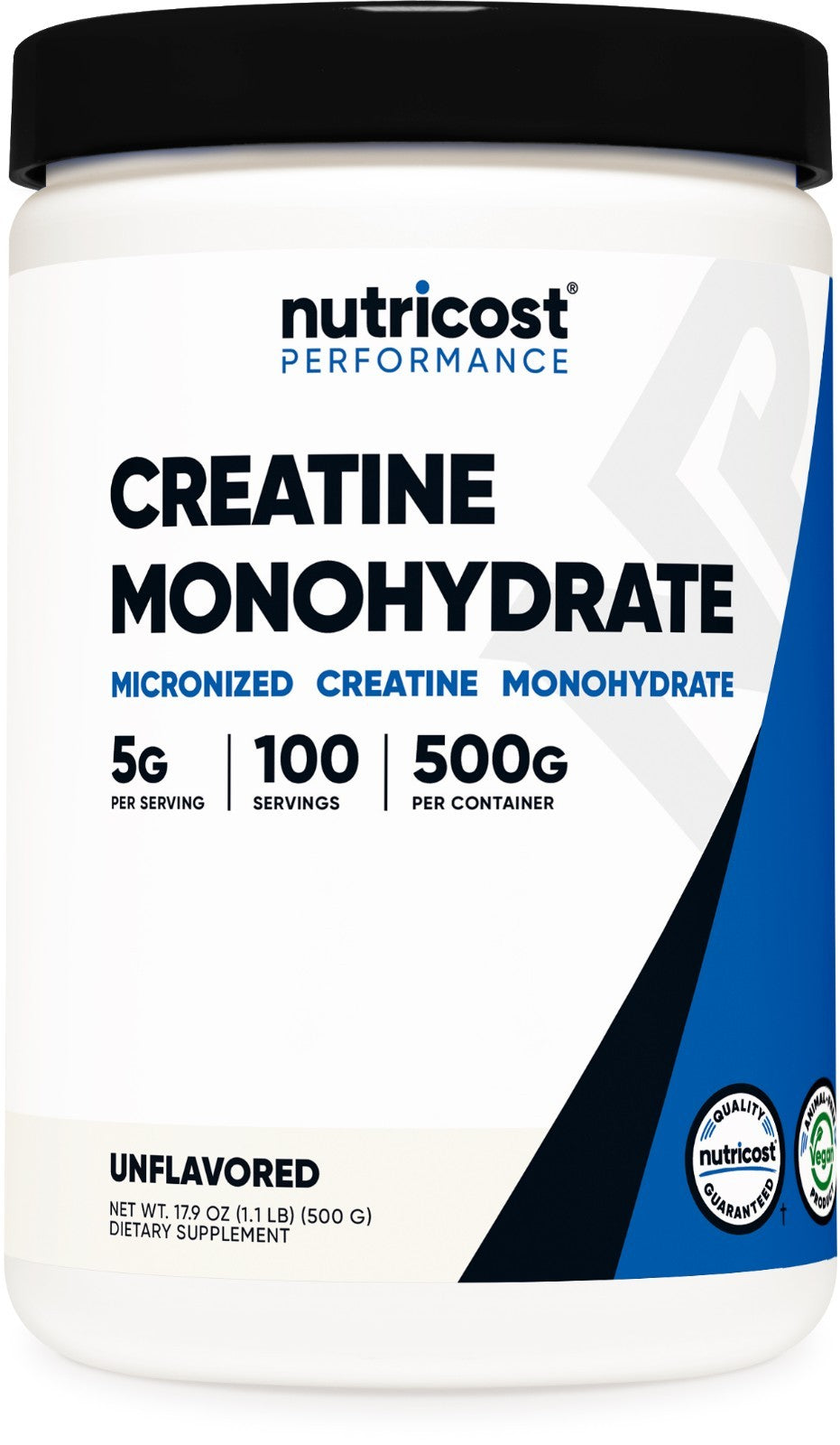 Nutricost Pure Creatine Monohydrate 500 Gram Powder