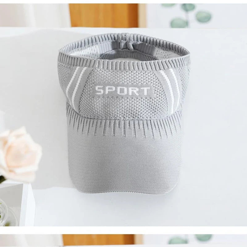 Outdoor Sport Visors Hat Caps Top Air Breathable Casual Sun Visor Running Hat Cap for Women Men Summer