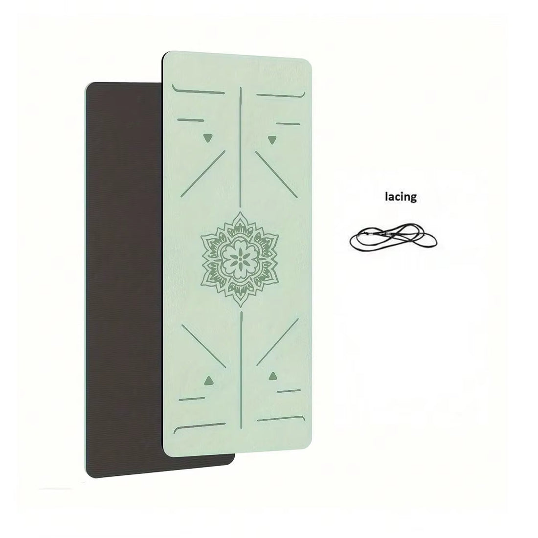 Anti-Slip Yoga MATS, Pilates Fitness MATS, Eco-Friendly, Women&