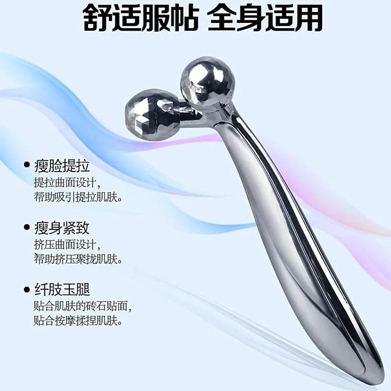 3D Facial Roller Massage V Shape Face Lifting Massage Lift Full Body Massage Massage Relaxation Beauty Massage