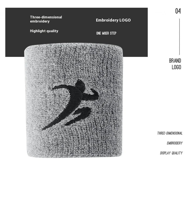 Sports Wristbands for Men Women - Breathable Sweat Absorbing Wrist Support for Running Basketball Tennis Gym Fitness Workout