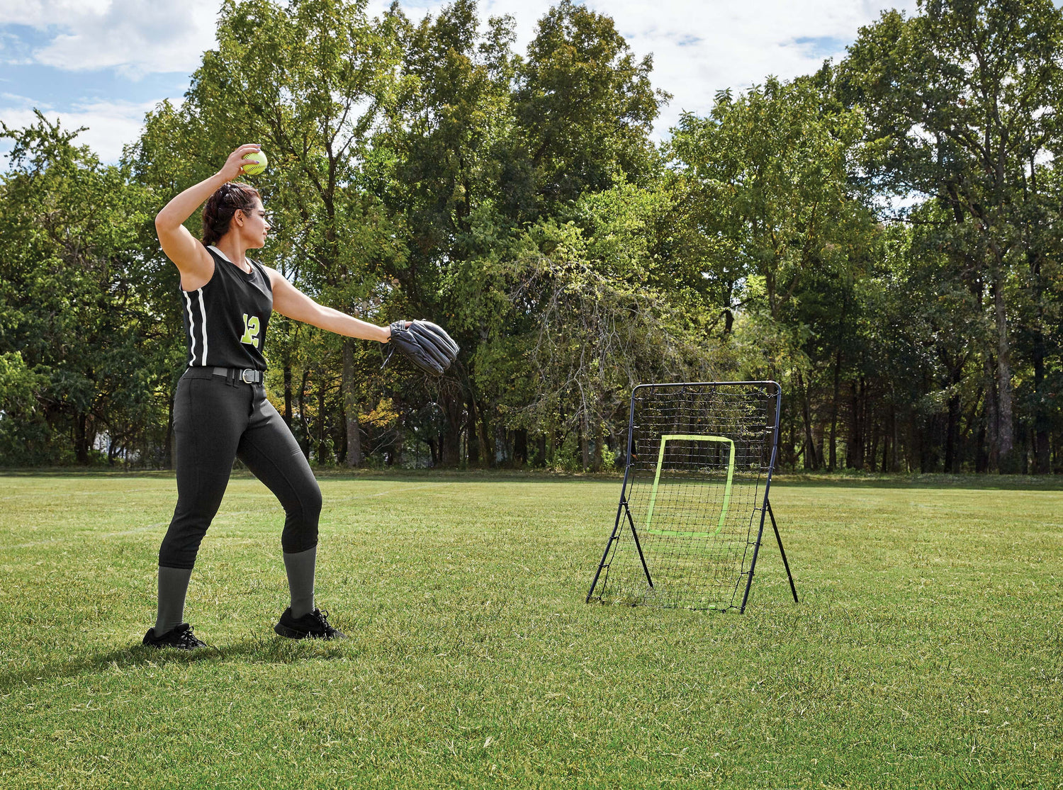 36" X 55" Baseball Rebounder Net
