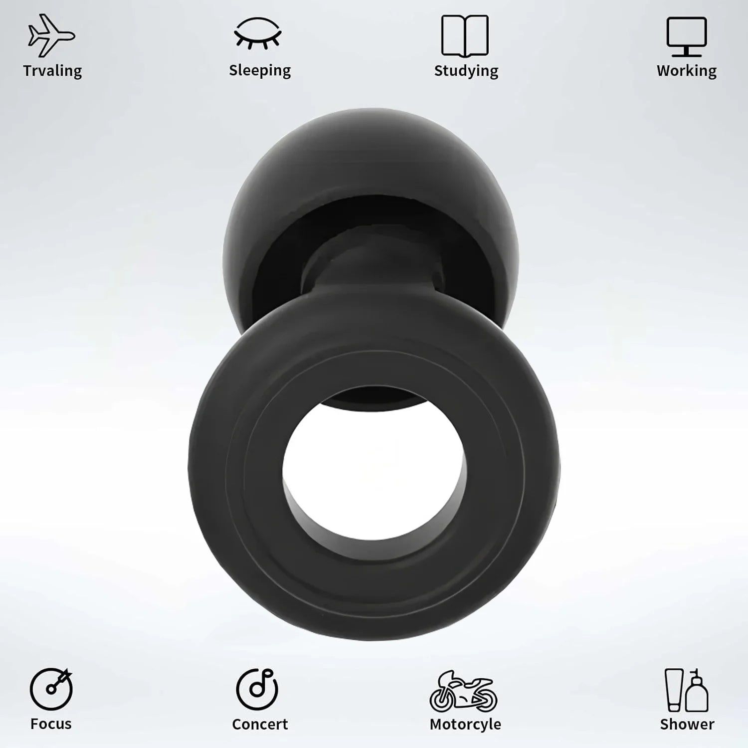 Loop Ear Plugs Sleeping Noise Canceling Ear Plugs Waterproof Swimming Silicone Ear Breed Stuffer Children&